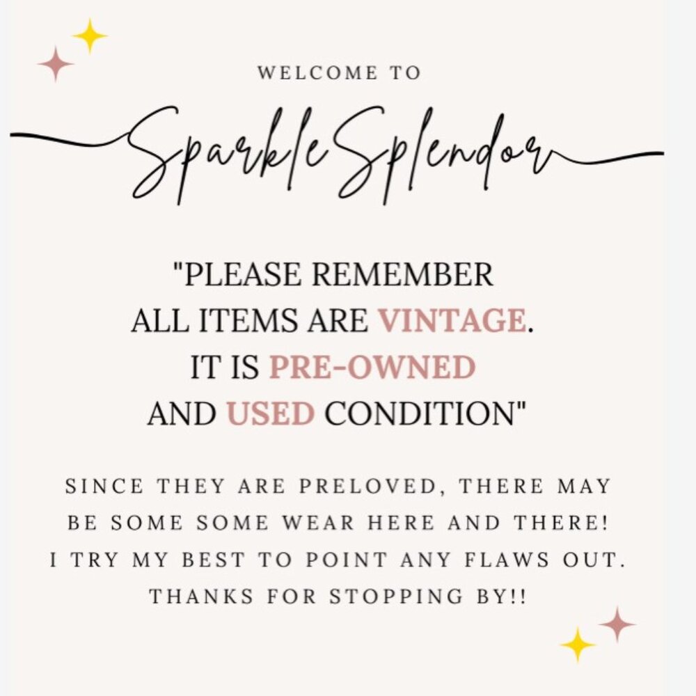 Signed Warner Domed AB Rhinestone Set (A4965) - Picture 5 of 5